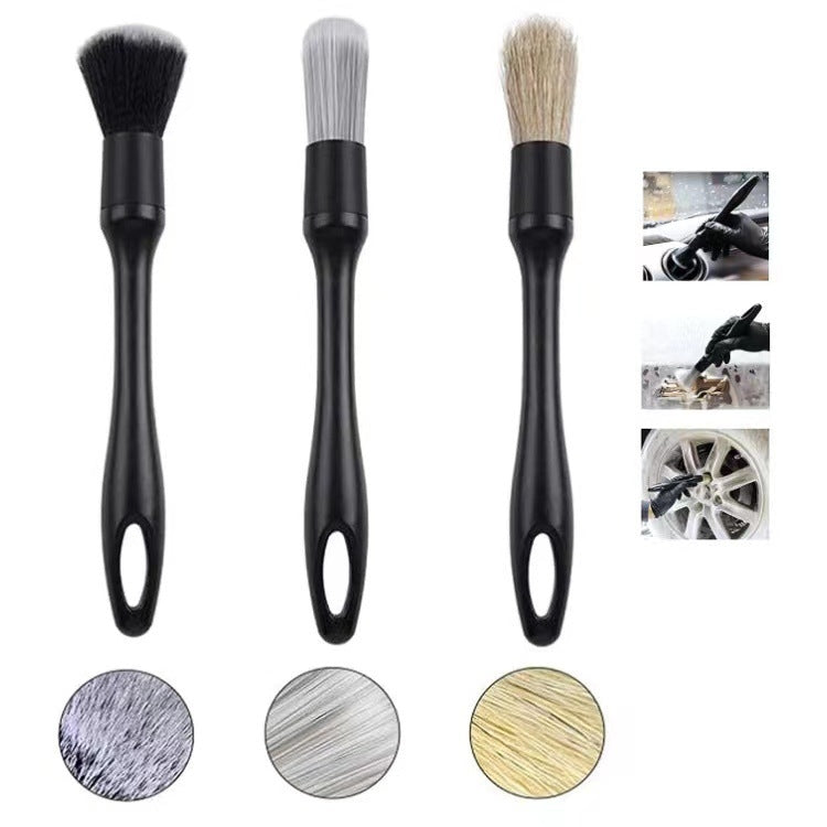 3 PCS / Set Car Interior Air Conditioning Cleaning Nylon Brush - Car washing supplies by buy2fix | Online Shopping UK | buy2fix