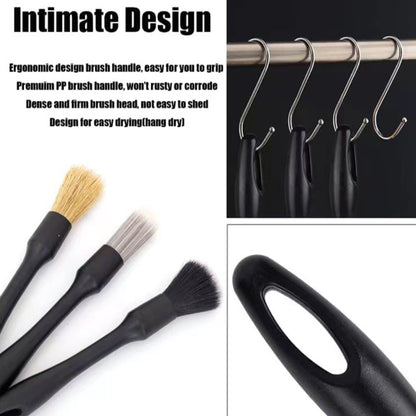 3 PCS / Set Car Interior Air Conditioning Cleaning Nylon Brush - Car washing supplies by buy2fix | Online Shopping UK | buy2fix