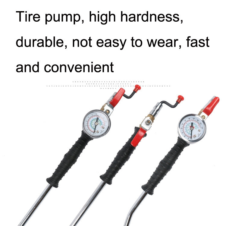 Car Tire Double-Ended Air Nozzle, Specification: Straight Handle - Other Tools by buy2fix | Online Shopping UK | buy2fix