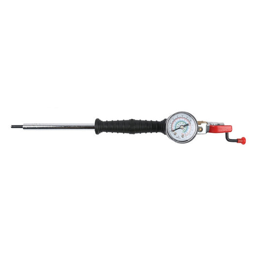 Car Tire Double-Ended Air Nozzle, Specification: Straight Handle With Gaselet - Other Tools by buy2fix | Online Shopping UK | buy2fix