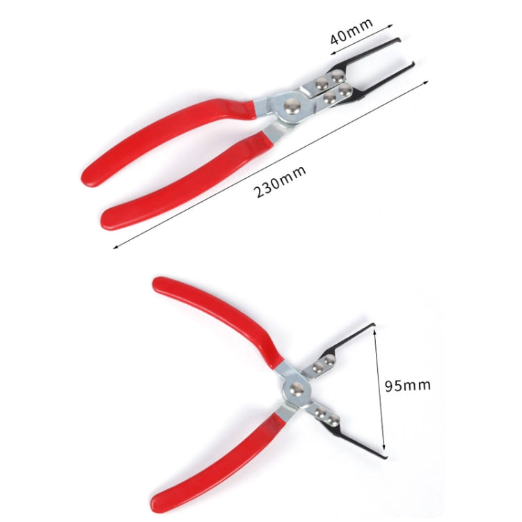 2 PCS Automotive Relay Extraction Pliers(Red) - Hand Tool Sets by buy2fix | Online Shopping UK | buy2fix
