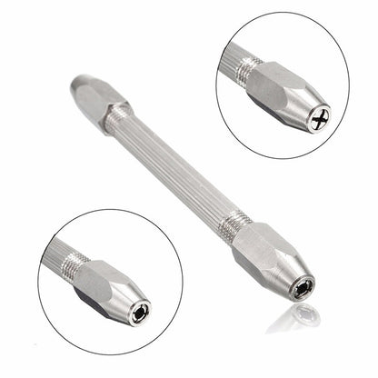 Double-ended Steel Pick Aluminum Slloy Hand Drill Punch - Drill & Drill Bits by buy2fix | Online Shopping UK | buy2fix