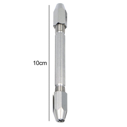 Double-ended Steel Pick + 10 Drills Aluminum Slloy Hand Drill Punch - Drill & Drill Bits by buy2fix | Online Shopping UK | buy2fix