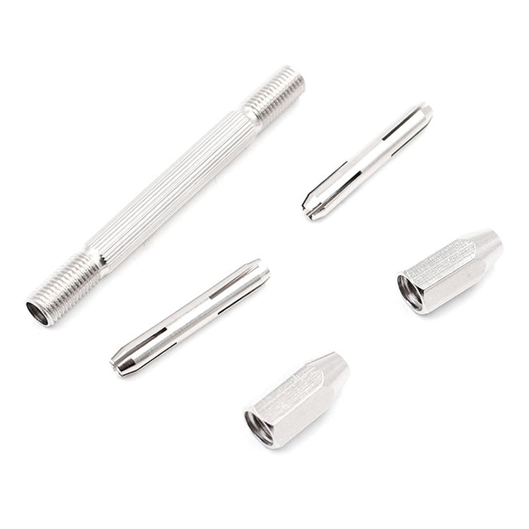 Double-ended Steel Pick + 10 Drills Aluminum Slloy Hand Drill Punch - Drill & Drill Bits by buy2fix | Online Shopping UK | buy2fix