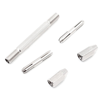 Double-ended Steel Pick + 10 Drills Aluminum Slloy Hand Drill Punch - Drill & Drill Bits by buy2fix | Online Shopping UK | buy2fix