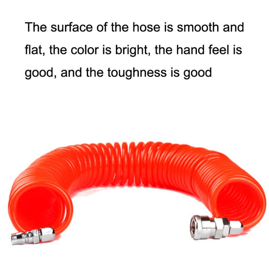 2 PCS Telescopic Plastic High Pressure Air Pump Hose, Length: 15m - Air Intake System by buy2fix | Online Shopping UK | buy2fix