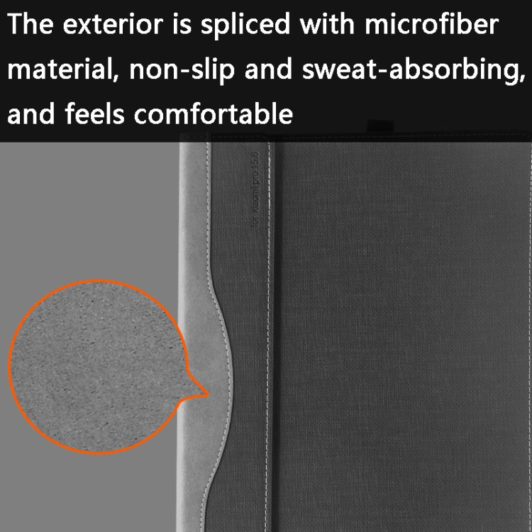 Laptop Anti-Drop Protective Case For Xiaomi Pro 15.6 2021(Gentleman Gray) by buy2fix