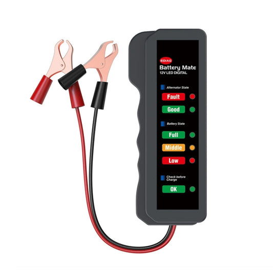 12V Automotive Battery Tester Fault Diagnosis Instrument - Electronic Test by buy2fix | Online Shopping UK | buy2fix