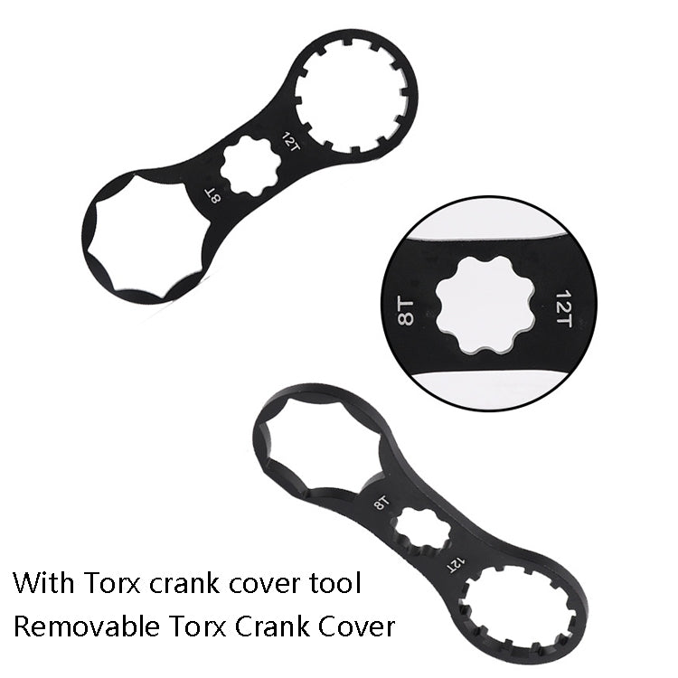 Bike Aluminum Alloy Shock Absorber Disassembly Repair Tool(Black) - Maintenance tools by buy2fix | Online Shopping UK | buy2fix