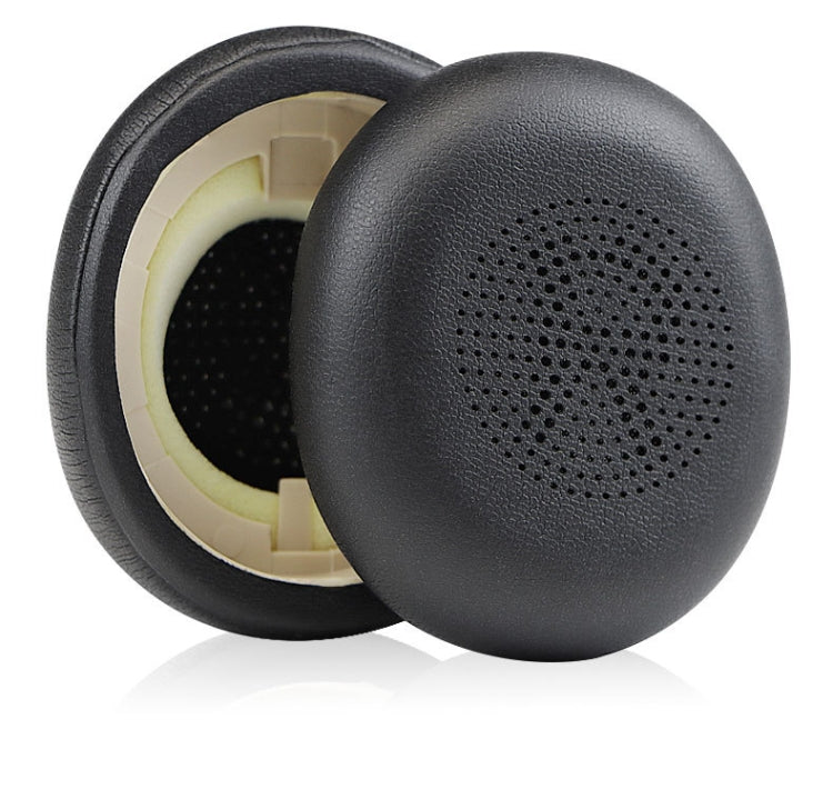 2pcs Sponge Ear Pads For Jabra Elite 45h Headset(Black) - Earmuff & Pad by buy2fix | Online Shopping UK | buy2fix