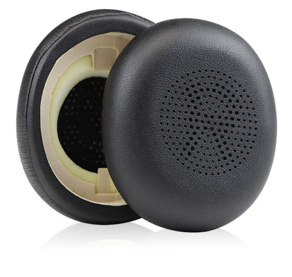 2pcs Sponge Ear Pads For Jabra Elite 45h Headset(Black) - Earmuff & Pad by buy2fix | Online Shopping UK | buy2fix