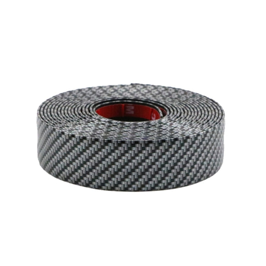 1m Car Bumper Anti-Collision Strip, Color: Carbon Fiber Black 3cm by buy2fix