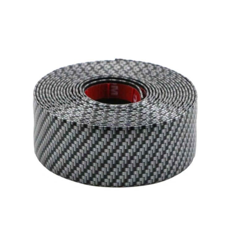 1m Car Bumper Anti-Collision Strip, Color: Carbon Fiber Black 5cm by buy2fix
