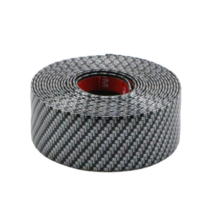 1m Car Bumper Anti-Collision Strip, Color: Carbon Fiber Black 5cm by buy2fix