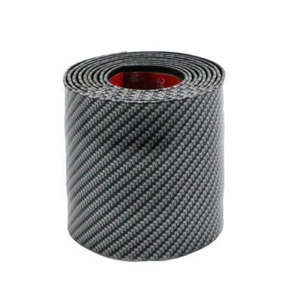 1m Car Bumper Anti-Collision Strip, Color: Carbon Fiber Black 10cm by buy2fix