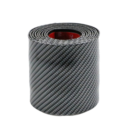 1m Car Bumper Anti-Collision Strip, Color: Carbon Fiber Black 10cm by buy2fix