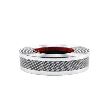 1m Car Bumper Anti-Collision Strip, Color: Two-color Silver 3cm by buy2fix