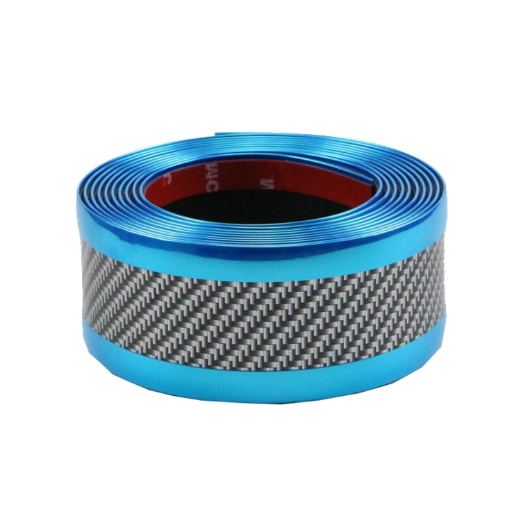 1m Car Bumper Anti-Collision Strip, Color: Two-color Blue 5cm by buy2fix