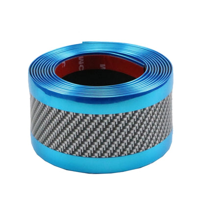 1m Car Bumper Anti-Collision Strip, Color: Two-color Blue 7cm by buy2fix