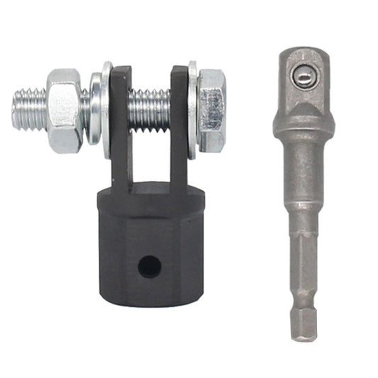 TO-OL007 Car Scissors Jack Adapter + Steel Ball Post(Black) - Car Jacks by buy2fix | Online Shopping UK | buy2fix