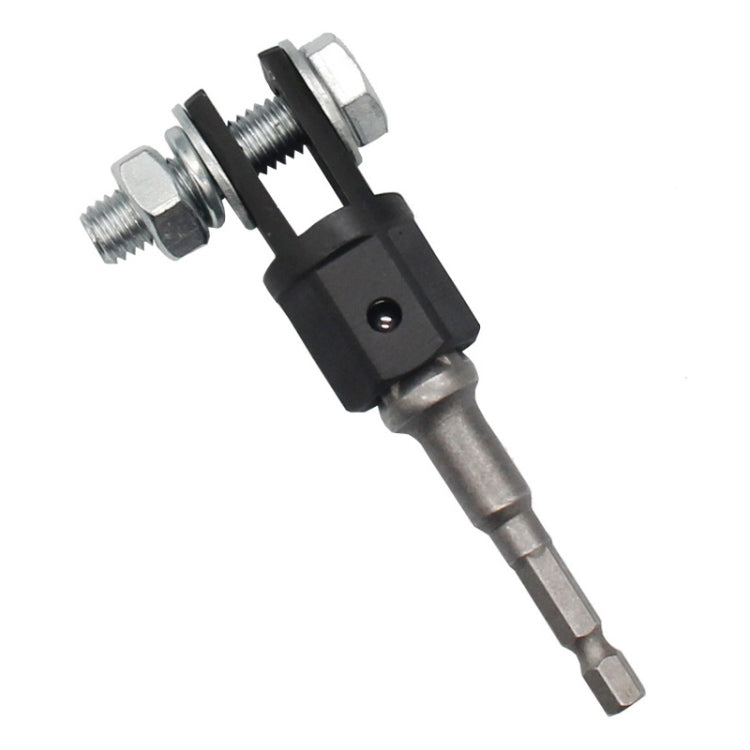 TO-OL007 Car Scissors Jack Adapter + Steel Ball Post(Black) - Car Jacks by buy2fix | Online Shopping UK | buy2fix