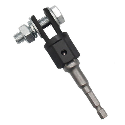 TO-OL007 Car Scissors Jack Adapter + Steel Ball Post(Black) - Car Jacks by buy2fix | Online Shopping UK | buy2fix