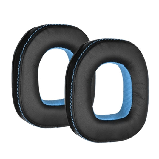 2pcs Sponge Earpad For Logitech Astro A50 Gen3/Gen4 Headset(Black+Blue) - Earmuff & Pad by buy2fix | Online Shopping UK | buy2fix