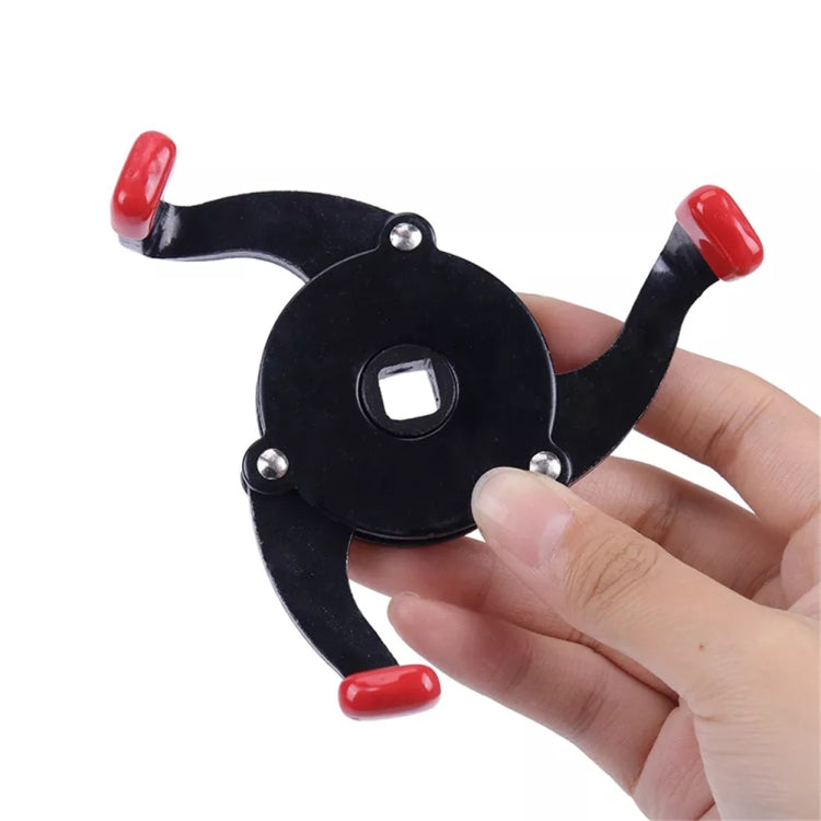 60-95mm Auto Car Repair Three Jaw Oil Filter Wrench Tool - Hand Tool Sets by buy2fix | Online Shopping UK | buy2fix