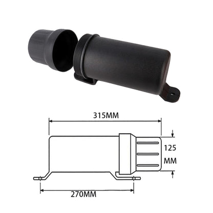 Universal Motorcycle Tool Tube Retrofit Parts, Wide: 125mm - Others by buy2fix | Online Shopping UK | buy2fix