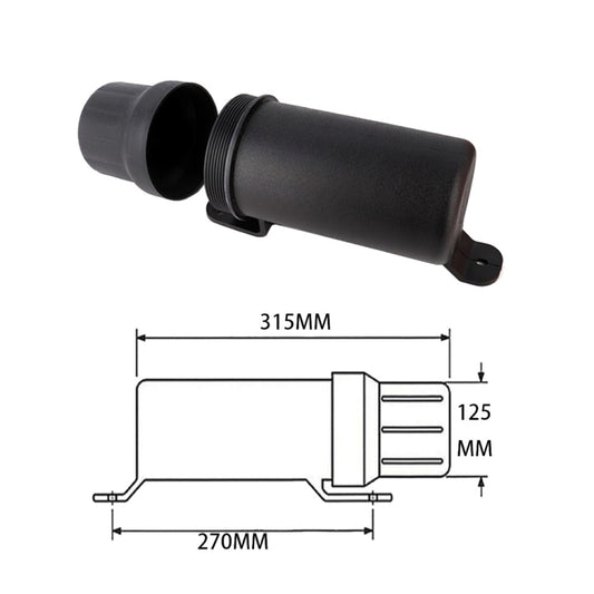 Universal Motorcycle Tool Tube Retrofit Parts, Wide: 125mm - Others by buy2fix | Online Shopping UK | buy2fix