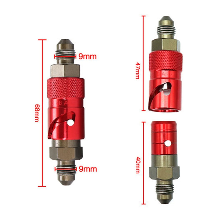 Motorcycle Universal Brake Hose Quick Release Joint(Gold) - Motorbike Brakes by buy2fix | Online Shopping UK | buy2fix