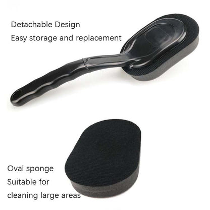 3 Sets LT001 Long Shank Sponge Brush(Handle+Sponge) - Polishing Machine & Accessories by buy2fix | Online Shopping UK | buy2fix