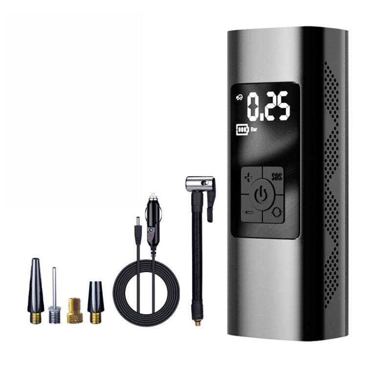 Car Portable Digital Display Electric Air Pump, Specification: 2712 Wired Version - Inflatable Pump by buy2fix | Online Shopping UK | buy2fix