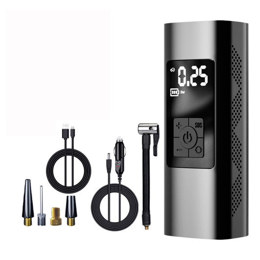 Car Portable Digital Display Electric Air Pump, Specification: 2712 Wireless Version 6000 mAh - Inflatable Pump by buy2fix | Online Shopping UK | buy2fix