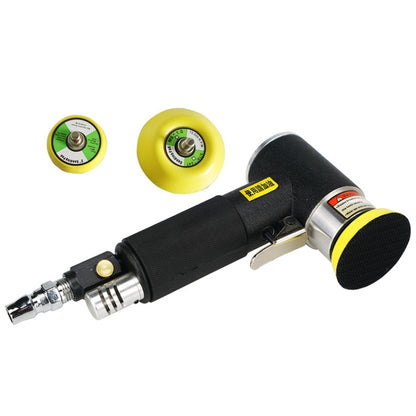 Pneumatic Polishing Machine Sandpaper Machine Car Waxing Machine(Black With 2 inch 3 inch Pallet) - Polishing Machine & Accessories by buy2fix | Online Shopping UK | buy2fix