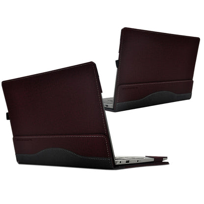 Laptop Anti-Drop Protective Case For Lenovo XiaoXin Air 13(Wine Red) by buy2fix