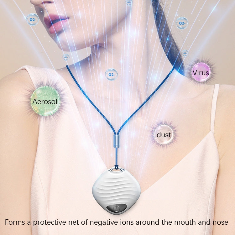 Neck Car Negative Ion Air Purifier(S02 Pink) - Air Purifiers & Accessories by buy2fix | Online Shopping UK | buy2fix