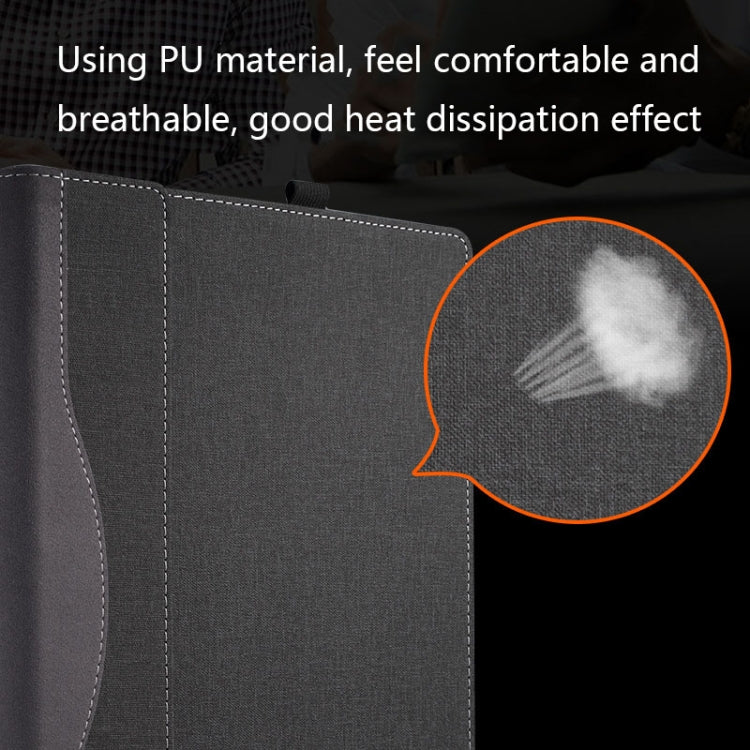 Laptop Anti-Drop Protective Case For HP Zhan 66 Fourth Generation 14 inch(Wine Red) by buy2fix