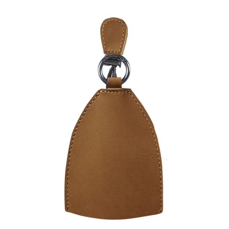 18Y-009 Vintage Handmade Leather Car Pull-Out Key Case(Oil Wax Skin Camel) by buy2fix