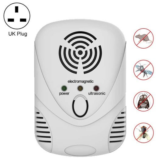 DC-9001 Household Electronic Mouse Repeller, Specification: UK Plug(White) - Repellents by buy2fix | Online Shopping UK | buy2fix