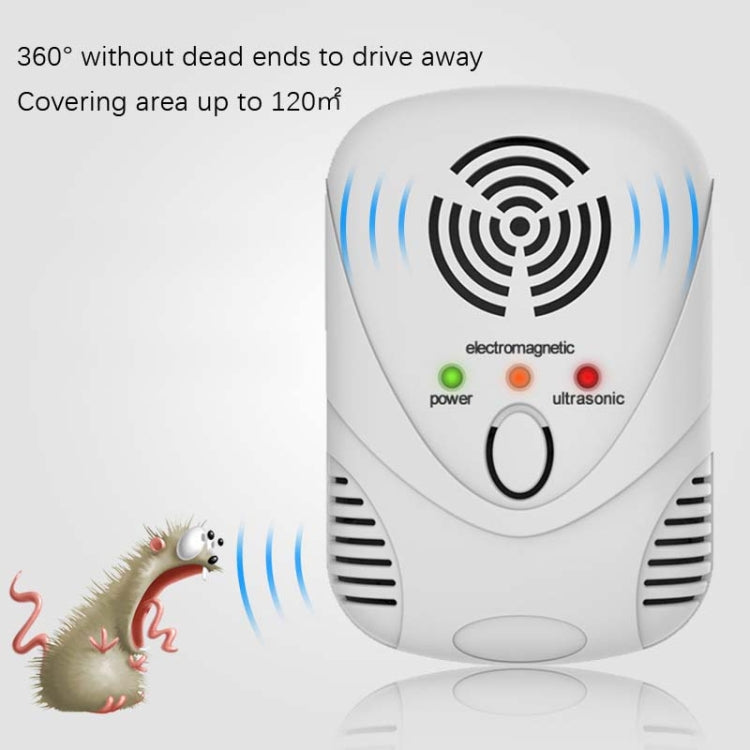 DC-9001 Household Electronic Mouse Repeller, Specification: UK Plug(White) - Repellents by buy2fix | Online Shopping UK | buy2fix