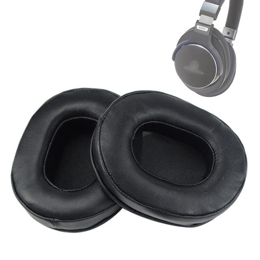 2pcs Sponge Earmuff For Audio-Technica ATH-M50 / M40 / M50X / MSR7, Color: Sheepskin-Black - Earmuff & Pad by buy2fix | Online Shopping UK | buy2fix