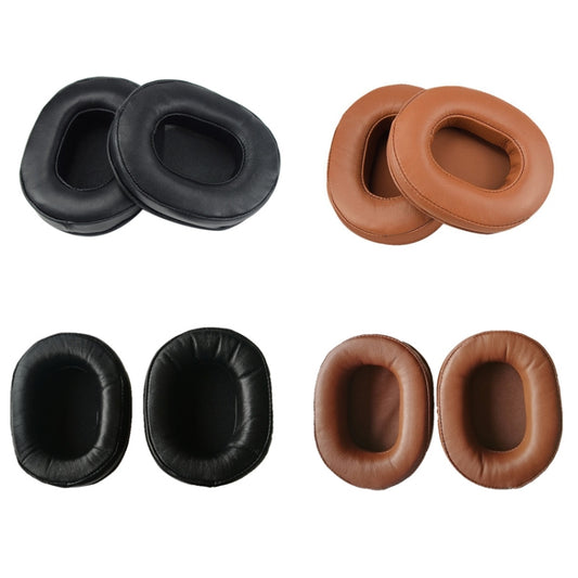 2pcs Sponge Earmuff For Audio-Technica ATH-M50 / M40 / M50X / MSR7, Color: Sheepskin-Black - Earmuff & Pad by buy2fix | Online Shopping UK | buy2fix
