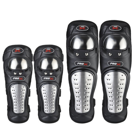 PRO-BIKER RH-1010 Motorcycle Keep Warm Anti-Fall Stainless Steel Protective Gear(Knee Pads + Elbow Pads) - Protective Gear by buy2fix | Online Shopping UK | buy2fix