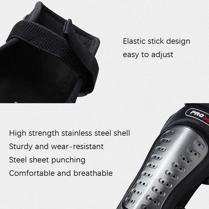 PRO-BIKER RH-1010 Motorcycle Keep Warm Anti-Fall Stainless Steel Protective Gear(Knee Pads + Elbow Pads) - Protective Gear by buy2fix | Online Shopping UK | buy2fix