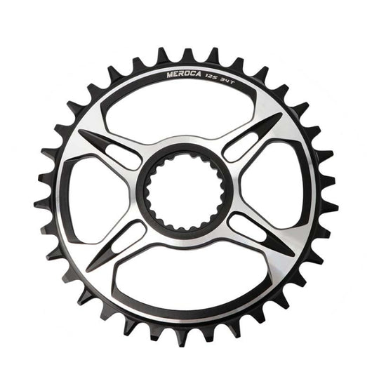 MEROCA Reparaturscheibe für positive und negative Zähne für Shimano M7100/8100/9100 (34 Zähne Einzelscheibe)