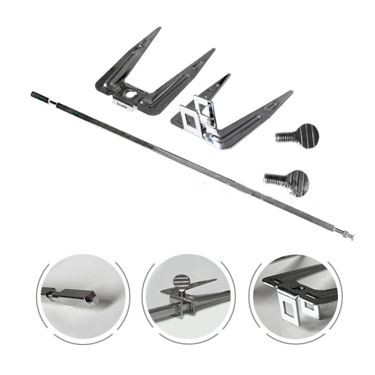 Stainless Steel Roast Chicken Skewer Cook Oven BBQ Grilled Fork - Bulit-in Ovens & Accessories by buy2fix | Online Shopping UK | buy2fix