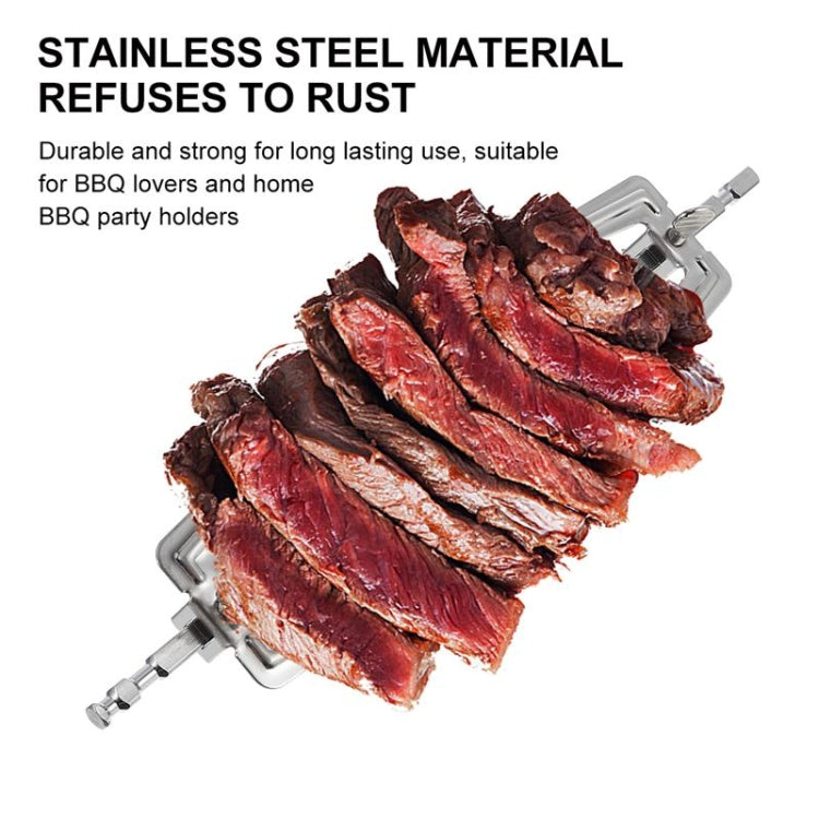 Stainless Steel Roast Chicken Skewer Cook Oven BBQ Grilled Fork - Bulit-in Ovens & Accessories by buy2fix | Online Shopping UK | buy2fix