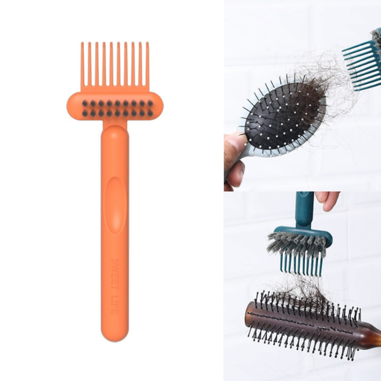 Comb Curling Iron Hollow Cleaning Brush, Specification: 17x5.5cm(Orange) - Sponges, Cloths & Brushes by buy2fix | Online Shopping UK | buy2fix