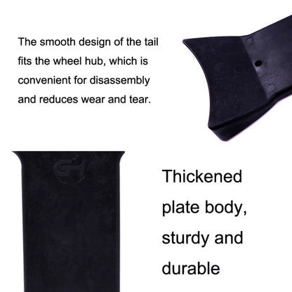 2pcs Flat Tire Labor-Saving Beading Rod (Yellow) by buy2fix